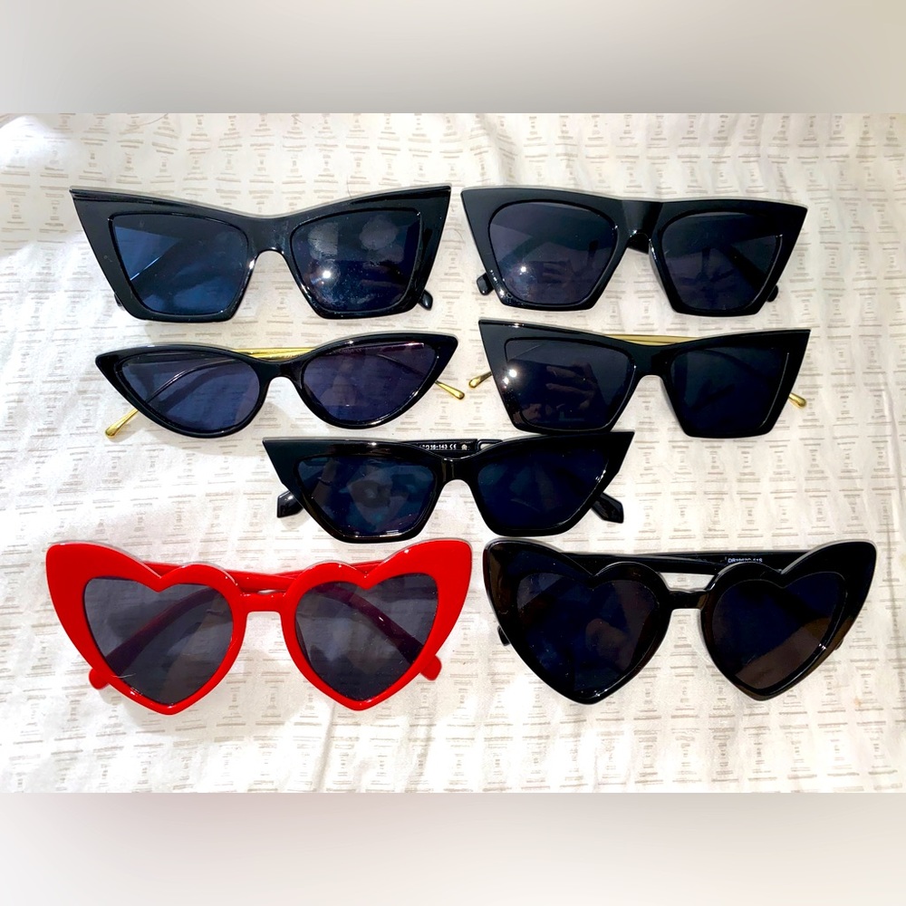 LOT OF CATEYE SUNGLASSES!